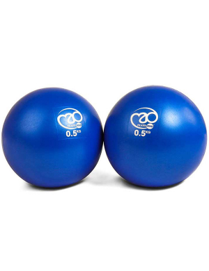 Fitness-Mad Soft Pilates Weights 0.5kg Pair